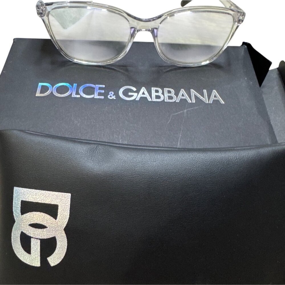 NWT Dolce & Gabbana DG5092 Crystal Women’s Eyeglasses MSRP $280 - Picture 4 of 9